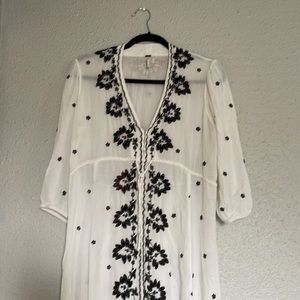 Free people embroidered Summer Dress